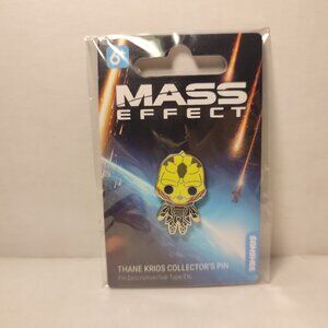 Mass Effect Thane Krios Collectors Enamel Pin Official Metal Lapel Badge Figure